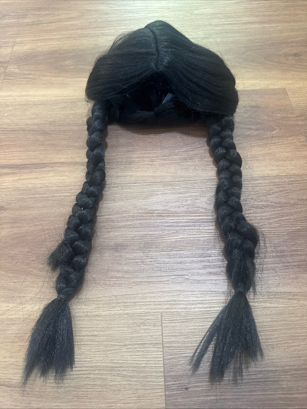 Spirit Addams Costume Wig Wednesday Addams Family Halloween Gently used